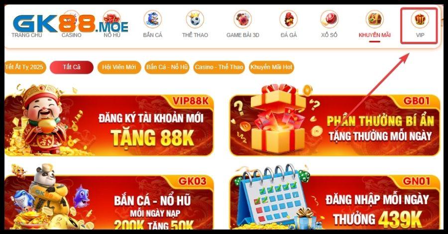 Bạn cần tuân thủ điều khoản nhận thưởng VIP GK88 